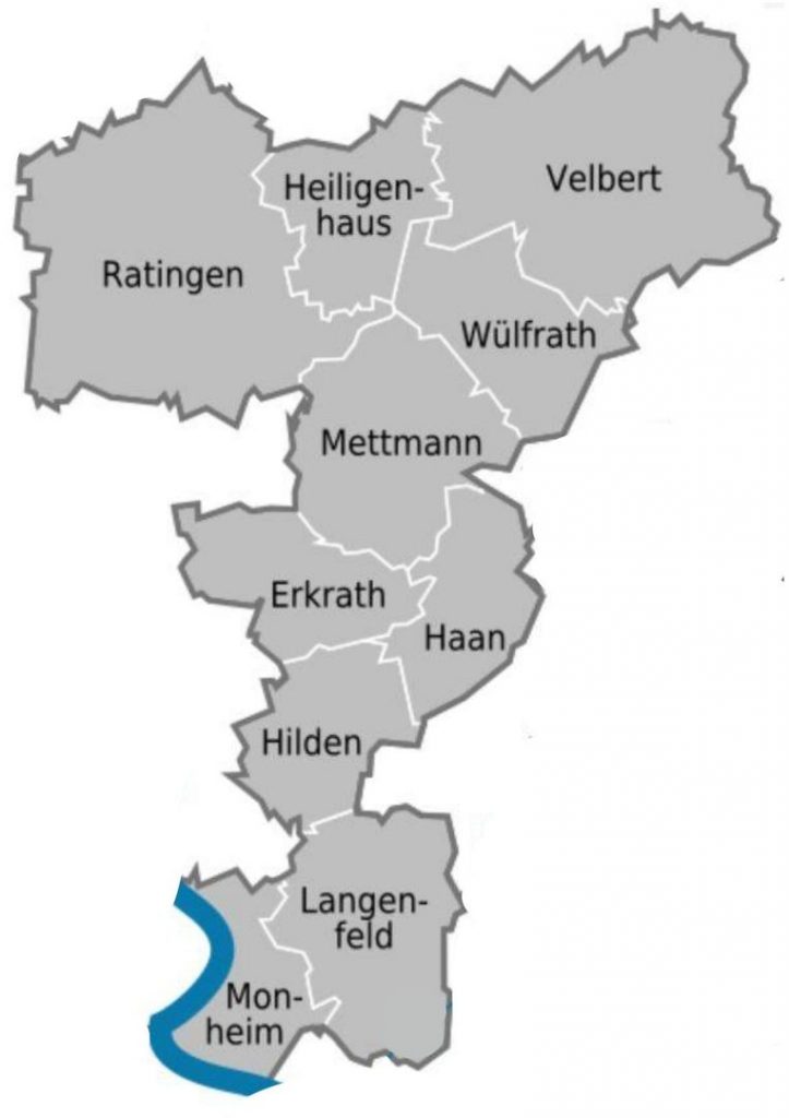 Stadt Im Kreis Mettmann Vier Buchstaben WIPA Kreis Mettmann
